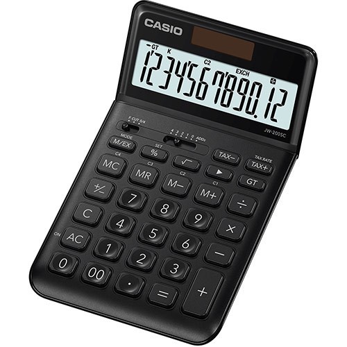 Калькулятор настольный 12 разрядный Casio, регулируемый наклон дисплея (JW-200SC-BK-S-EP)
Калькулятор настольный 12 разрядный Casio, регулируемый наклон дисплея (JW-200SC-BK-S-EP)