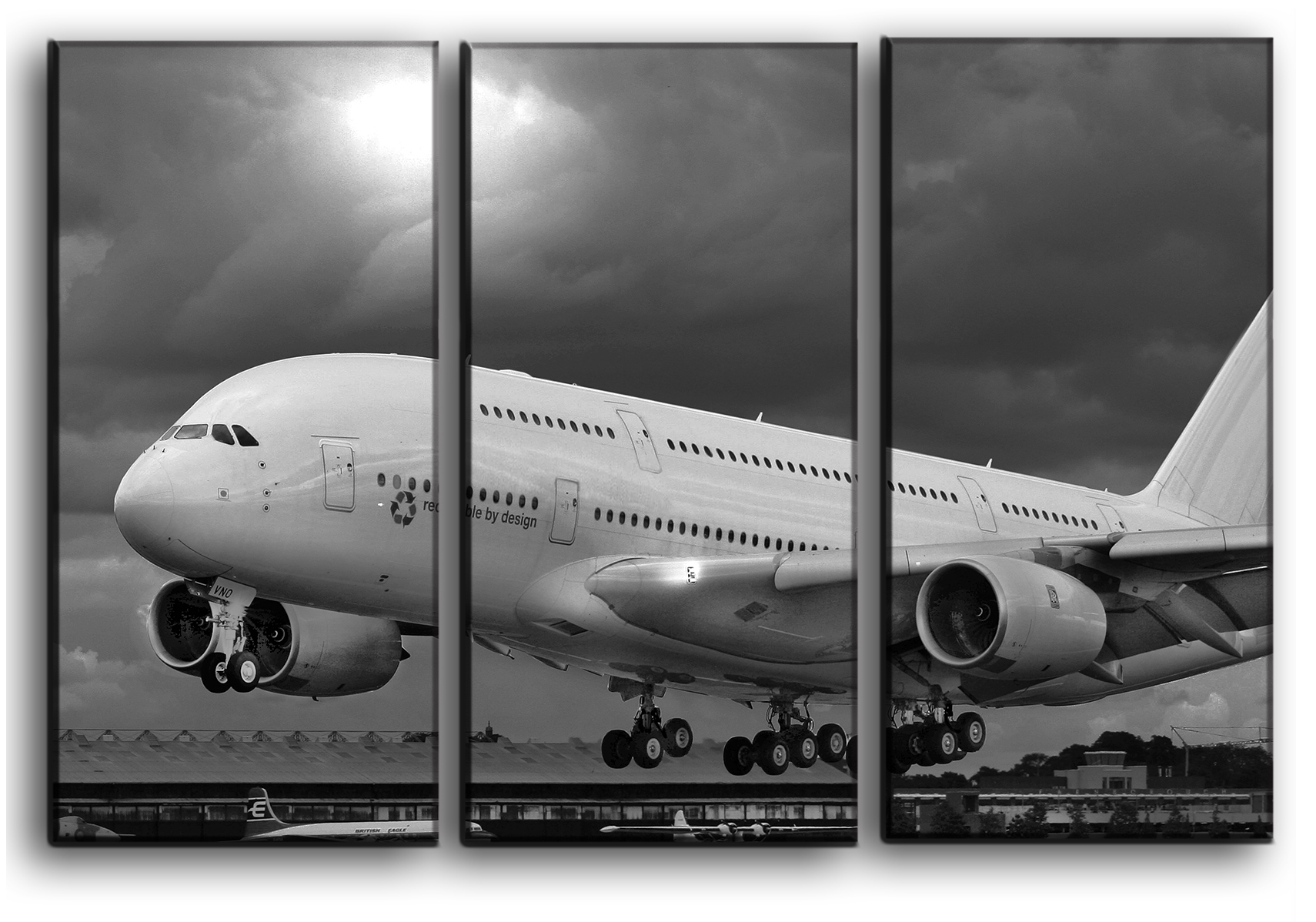 Модульная картина на холсте из 3 частей Airbus A-380 на взлете реактивный самолет Hotel Arizona HD 56 см x 84 см
Модульная картина на холсте из 3 частей Airbus A-380 на взлете реактивный самолет Hotel Arizona HD 56 см x 84 см