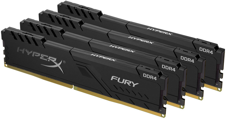 Оперативная память HyperX DDR4-2400 16384MB PC4-19200 (Kit of 4x4096) Fury Black (HX424C15FB3K4/16)
Оперативная память HyperX DDR4-2400 16384MB PC4-19200 (Kit of 4x4096) Fury Black (HX424C15FB3K4/16)