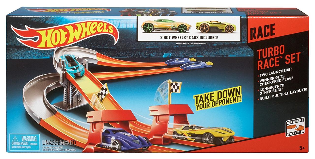 Трек Hot Wheels Turbo Race Set 3 Speed Launcher с 2 автомобилями Mattel 33650-BR-1534
Трек Hot Wheels Turbo Race Set 3 Speed Launcher с 2 автомобилями Mattel 33650-BR-1534