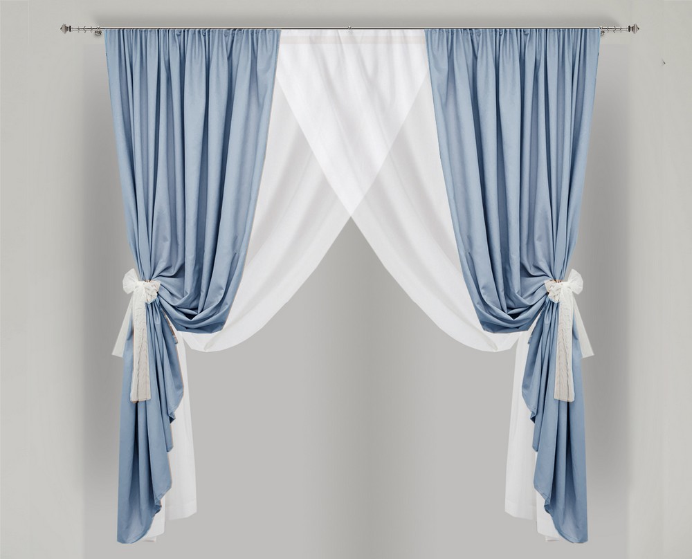 Кухонная занавеска Adagio Windows Decor Арима (шторы и тюль для невысоких окон) 140х170 см Светло-синяя
Кухонная занавеска Adagio Windows Decor Арима (шторы и тюль для невысоких окон) 140х170 см Светло-синяя