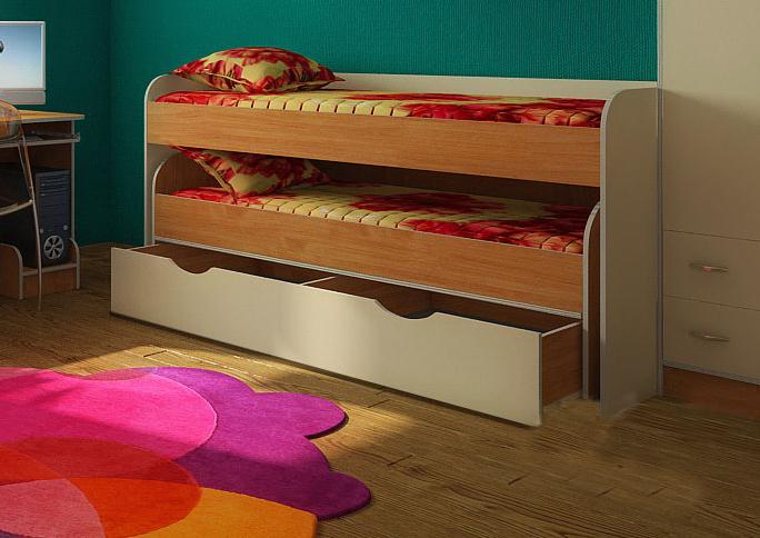 Двухъярусная низкая кровать KidsBunkBed D-002 ольха темная дуб молочный 2032x1000x832 мм
Двухъярусная низкая кровать KidsBunkBed D-002 ольха темная дуб молочный 2032x1000x832 мм