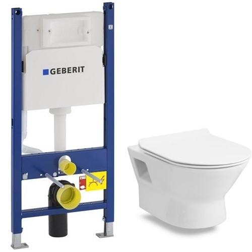 Инсталляция Geberit Duofix Н112 12 см + унитаз подвесной Volle Fiesta Rim сиденье твердое SLIM slow-closing
Инсталляция Geberit Duofix Н112 12 см + унитаз подвесной Volle Fiesta Rim сиденье твердое SLIM slow-closing