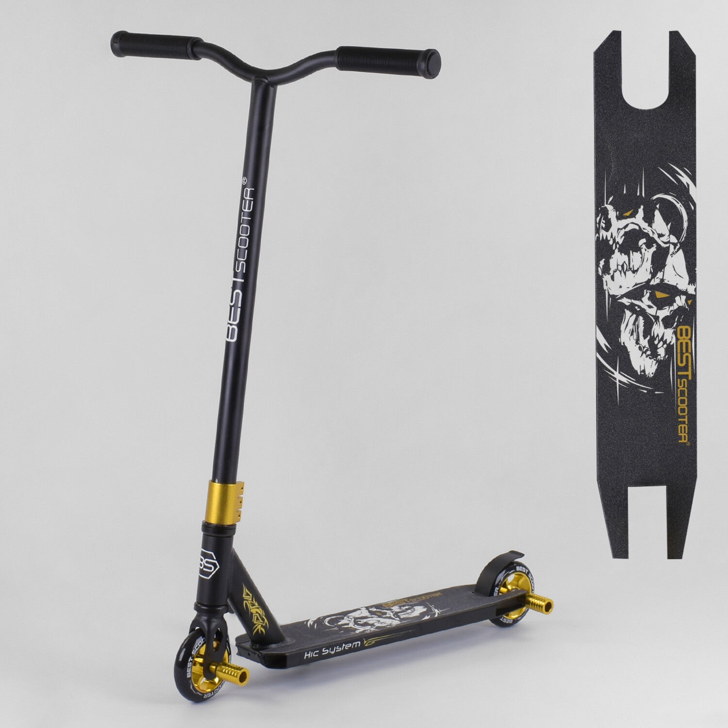 Самокат трюковый 22879 "Best Scooter", HIC-система, ПЕГИ, алюминиевый диск и дека, колёса PU, d=100 мм
Самокат трюковый 22879 "Best Scooter", HIC-система, ПЕГИ, алюминиевый диск и дека, колёса PU, d=100 мм