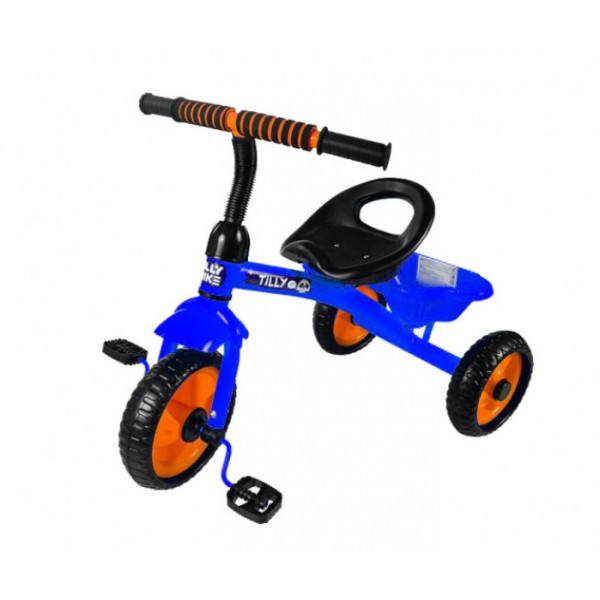 Велосипед 3-х колёсный TILLY TRIKE T-315, колеса из EVA - пены, корзина, мягкие накладки на руль синий
Велосипед 3-х колёсный TILLY TRIKE T-315, колеса из EVA - пены, корзина, мягкие накладки на руль синий