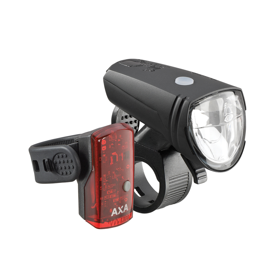 Комплект фонариков на велосипед AXA Greenline front 15 lux & rear USB 1 led on/off
Комплект фонариков на велосипед AXA Greenline front 15 lux & rear USB 1 led on/off