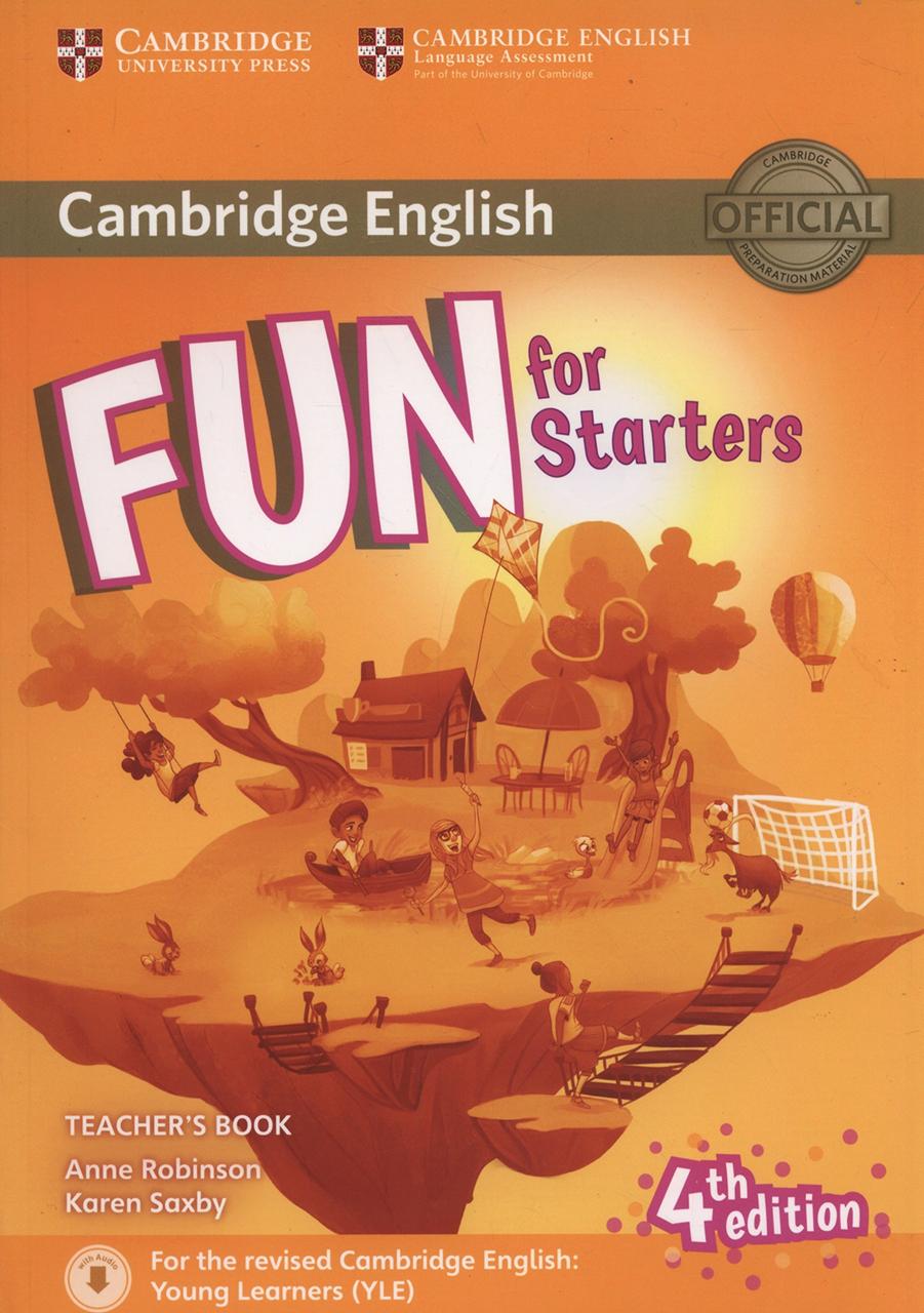 Fun for Starters. Teacher’s Book with Downloadable Audio-Енн Робінсон, Карен Саксбі-(9781316617496)
Fun for Starters. Teacher’s Book with Downloadable Audio-Енн Робінсон, Карен Саксбі-(9781316617496)