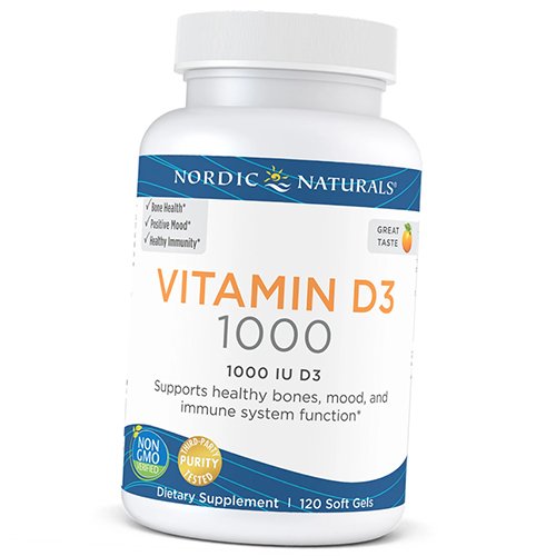 Витамин Д3, Холекальциферол, Vitamin D3 1000, Nordic Naturals 120гелкапс Апельсин (36352033)
Витамин Д3, Холекальциферол, Vitamin D3 1000, Nordic Naturals 120гелкапс Апельсин (36352033)