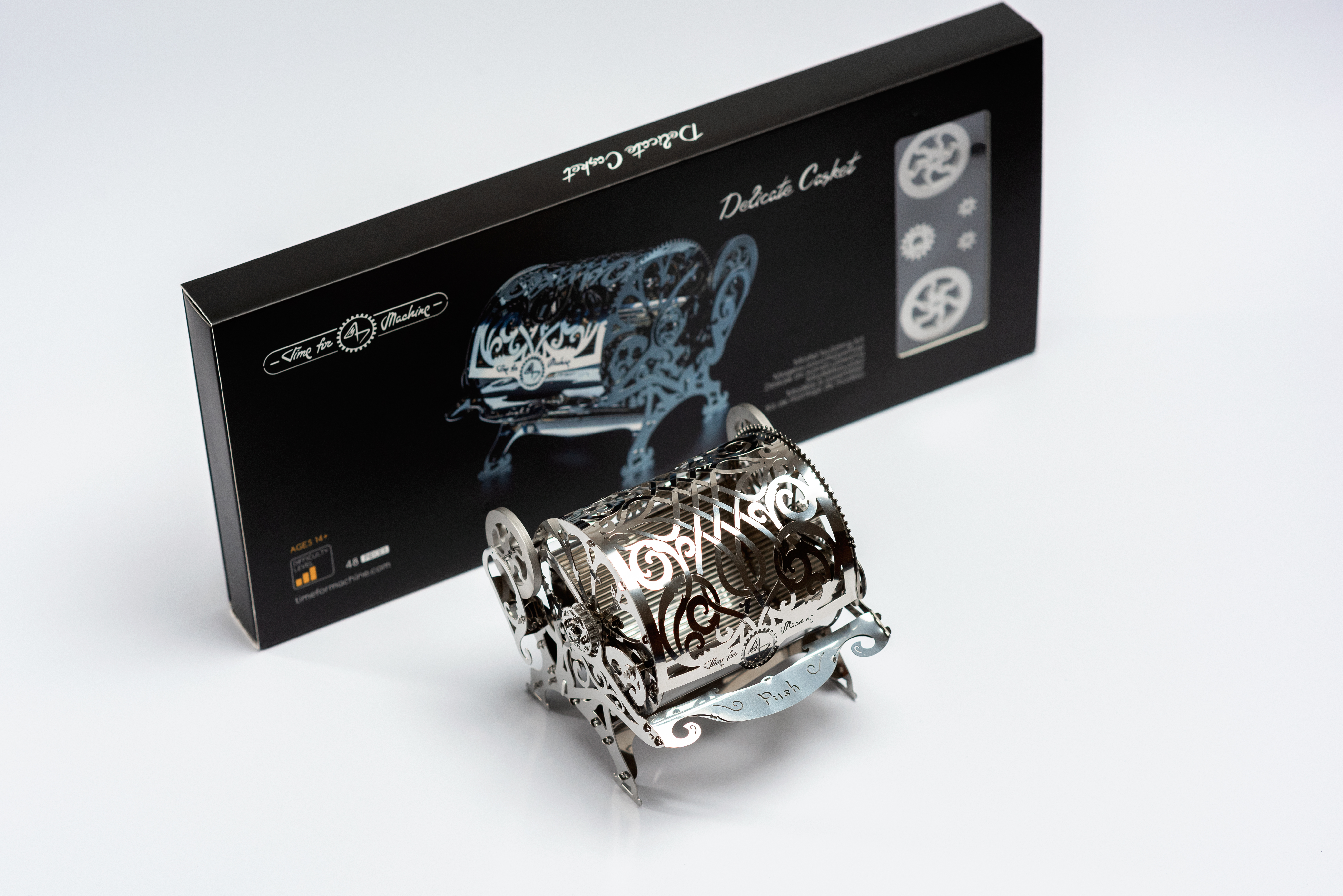 Взрослый конструктор из нержавеющей стали коллекционная модель Time for Machine Gorgeous Gearbox (T4M38026)
Взрослый конструктор из нержавеющей стали коллекционная модель Time for Machine Gorgeous Gearbox (T4M38026)