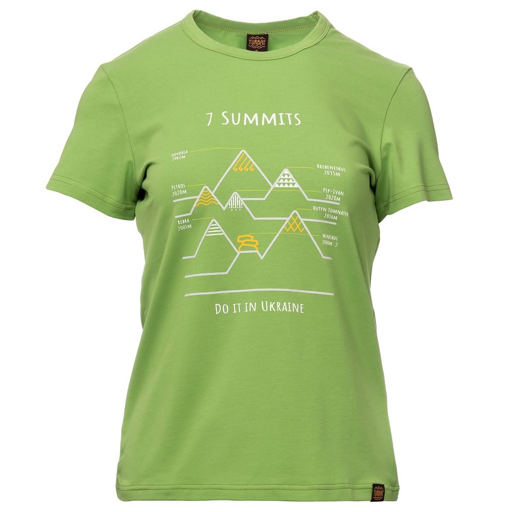 Футболка Turbat 7 Summits Wms жіноча зелена, Футболка Turbat 7 Summits Wms жіноча S зелена
Футболка Turbat 7 Summits Wms жіноча зелена, Футболка Turbat 7 Summits Wms жіноча S зелена