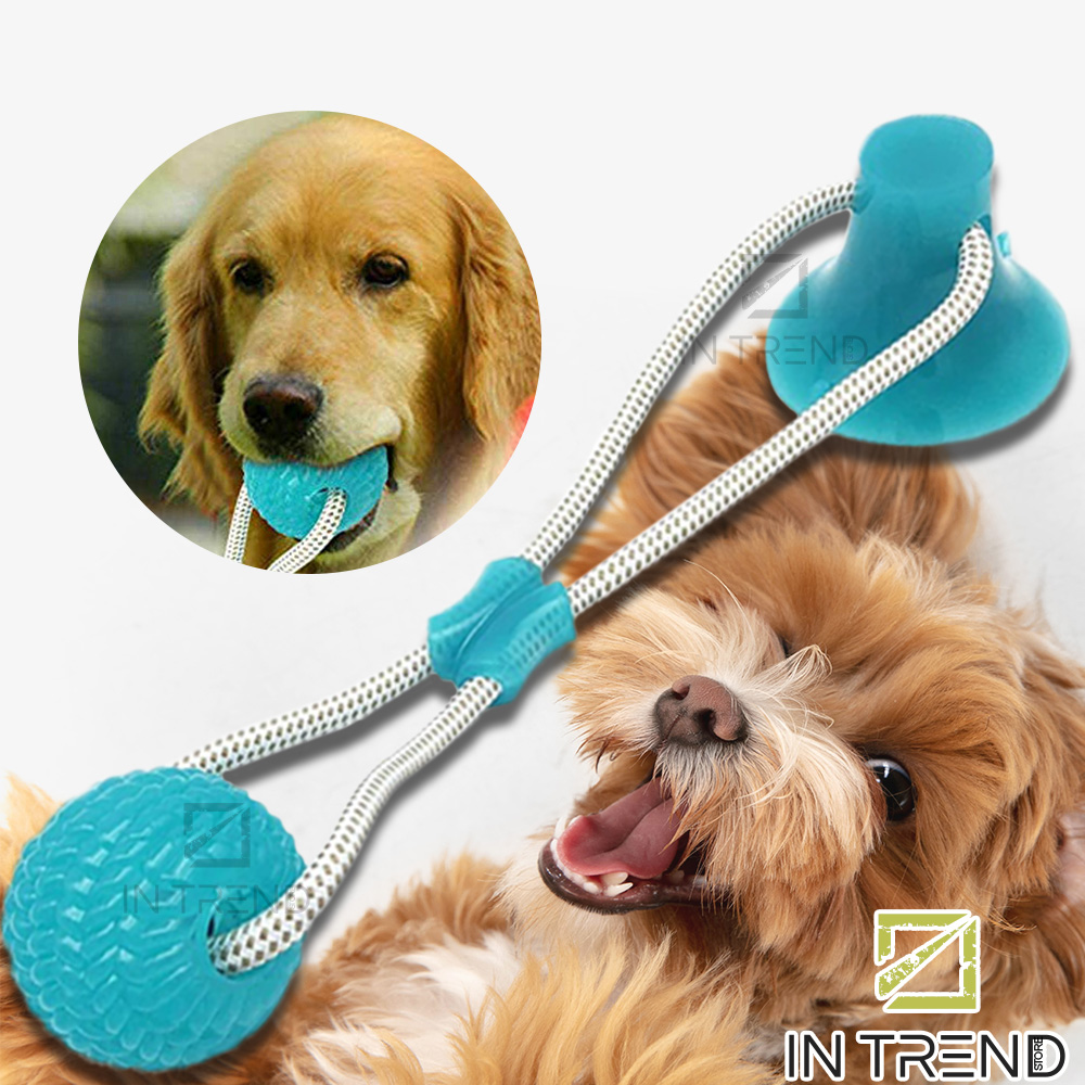 Игрушка для собак на Присоске Dog Toy Rope PULL - Жевательная шариковая игрушка мяч канат прочный из резини для домашних Животных / Бирюзовый
Игрушка для собак на Присоске Dog Toy Rope PULL - Жевательная шариковая игрушка мяч канат прочный из резини для домашних Животных / Бирюзовый