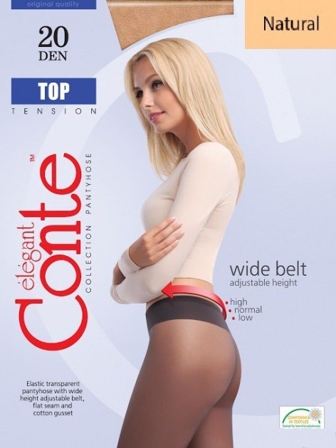 Колготки с регулируемой посадкой Conte Elegant TOP 20 Lycra®, , Natural, Колготки с регулируемой посадкой Conte Elegant TOP 20 Lycra®, 2, Natural
Колготки с регулируемой посадкой Conte Elegant TOP 20 Lycra®, , Natural, Колготки с регулируемой посадкой Conte Elegant TOP 20 Lycra®, 2, Natural