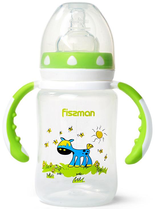 Бутылочка детская для кормления Babies Ослик на лужайке 240мл с ручками Fissman (Р01632316906)
Бутылочка детская для кормления Babies Ослик на лужайке 240мл с ручками Fissman (Р01632316906)