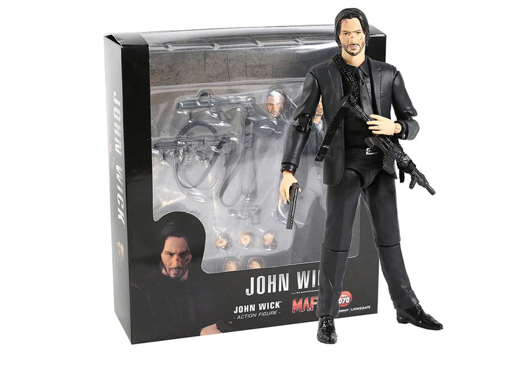 Фигурка Джона Вика Mafex Статуетка John Wick Киану Ривз 14 см Черный (1008-942-00)
Фигурка Джона Вика Mafex Статуетка John Wick Киану Ривз 14 см Черный (1008-942-00)