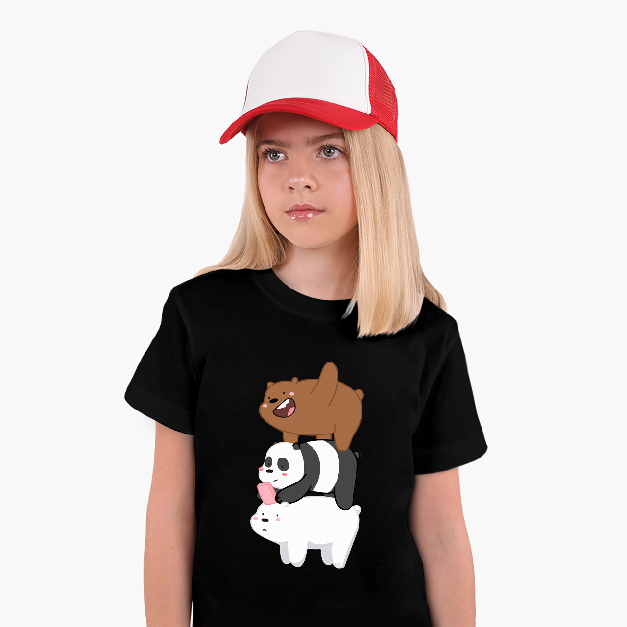 Детская футболка Вся правда о медведях (We Bare bears) (25186-2643) 122-128 см Хлопок Черный
Детская футболка Вся правда о медведях (We Bare bears) (25186-2643) 122-128 см Хлопок Черный