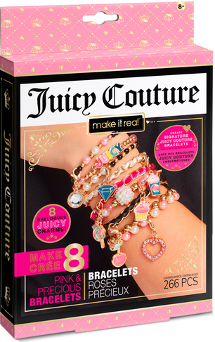 Набор для создания шарм-браслетов Make it Real Juicy Couture Розовый звездопад (MR4432)
Набор для создания шарм-браслетов Make it Real Juicy Couture Розовый звездопад (MR4432)