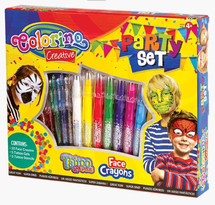 Мел для лица в наборе PARTY SET 10 кол.+ 5 ручек ТАТОО+ 3 трафарета подарок. уп.COLORINO (80115PTR)
Мел для лица в наборе PARTY SET 10 кол.+ 5 ручек ТАТОО+ 3 трафарета подарок. уп.COLORINO (80115PTR)