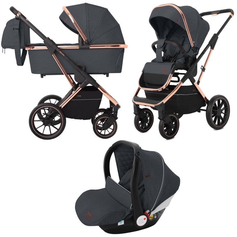 Коляска универсальная CARRELLO Aurora 3 в 1 Carrello CRL-6502 (3in1) Iron Grey +дождевик Серый CRL-6502 Iron Grey
Коляска универсальная CARRELLO Aurora 3 в 1 Carrello CRL-6502 (3in1) Iron Grey +дождевик Серый CRL-6502 Iron Grey