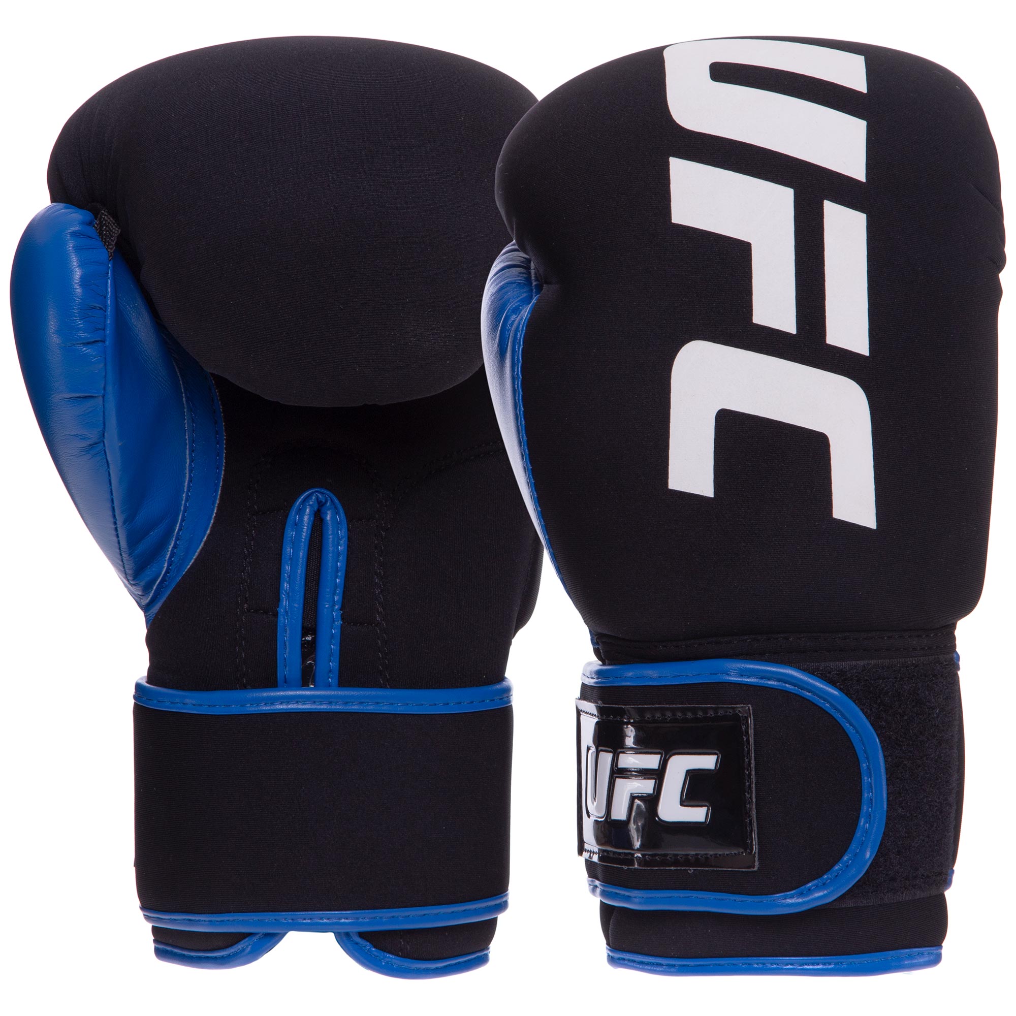 Перчатки боксерские неопреновые на липучке UFC PRO Washable чёрный-синий, Размер S
Перчатки боксерские неопреновые на липучке UFC PRO Washable чёрный-синий, Размер S