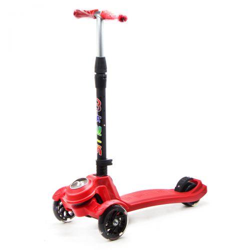 Самокат трехколесный детский с подсветкой складной "Scooter M-K PLUS" (красный) GS-0041
Самокат трехколесный детский с подсветкой складной "Scooter M-K PLUS" (красный) GS-0041