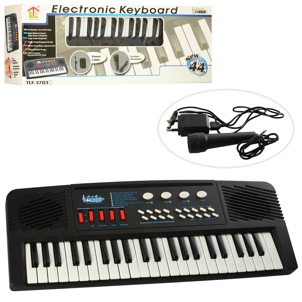 Синтезатор TLF-3704 (24шт) 44клавиши, 60см,микрофон, муз,зв,запись, демо,от сети,в кор-ке, 65-23-6см
Синтезатор TLF-3704 (24шт) 44клавиши, 60см,микрофон, муз,зв,запись, демо,от сети,в кор-ке, 65-23-6см