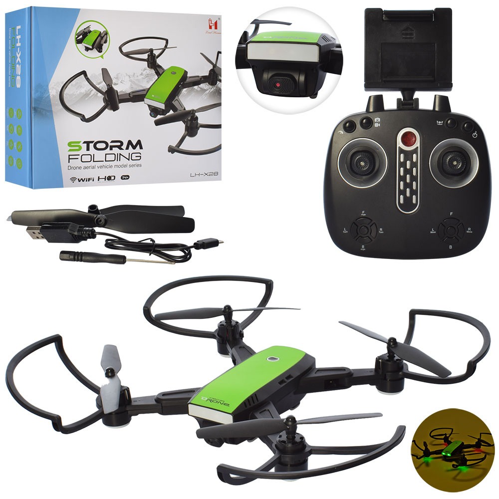 Квадрокоптер LH-X28WF (12шт) р/у2,4G,аккум,40см, камера,свет,зап.лоп,USBзар,в кор-ке,36-28,5-7,5см
Квадрокоптер LH-X28WF (12шт) р/у2,4G,аккум,40см, камера,свет,зап.лоп,USBзар,в кор-ке,36-28,5-7,5см