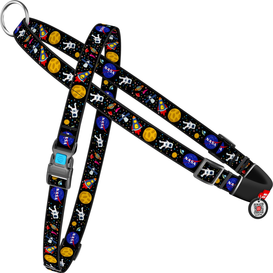 Шлея для собак быстросъемная Collar WAUDOG Nylon c QR паспортом, рисунок "NASA", пластиковый фастекс, L, Ш 25 мм, А 60-80 см, В 70-100 см (5417)
Шлея для собак быстросъемная Collar WAUDOG Nylon c QR паспортом, рисунок "NASA", пластиковый фастекс, L, Ш 25 мм, А 60-80 см, В 70-100 см (5417)