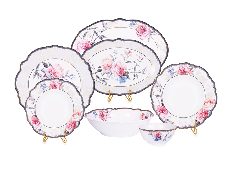 Сервиз столовый Lefard Камелия 23 предмета (935-017) 
Сервиз столовый Lefard Камелия 23 предмета (935-017)