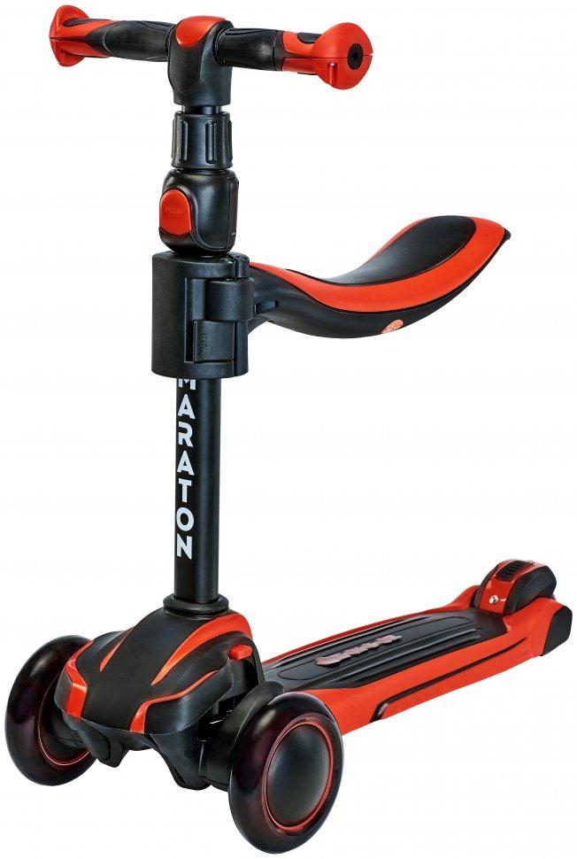 Детский трехколесный самокат с сиденьем Maraton Scooter Flex My Go 2024 Red-Black
Детский трехколесный самокат с сиденьем Maraton Scooter Flex My Go 2024 Red-Black