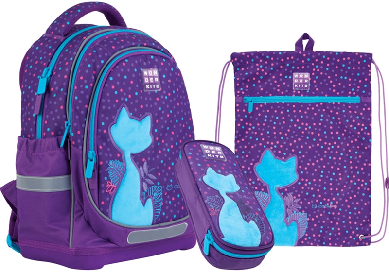 Школьный набор Kite Wonder Catsline 1.54 кг 36x27x16 см 15.5 л Фиолетовый (SET_WK21-724S-1)
Школьный набор Kite Wonder Catsline 1.54 кг 36x27x16 см 15.5 л Фиолетовый (SET_WK21-724S-1)