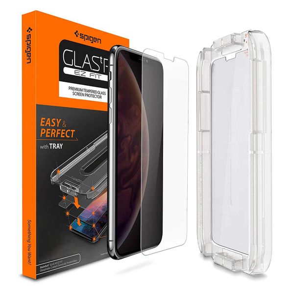 Защитное стекло Spigen ""Glas.tR EZ Fit"" для iPhone Xr/11 Glass прозрачное Clear
Защитное стекло Spigen ""Glas.tR EZ Fit"" для iPhone Xr/11 Glass прозрачное Clear