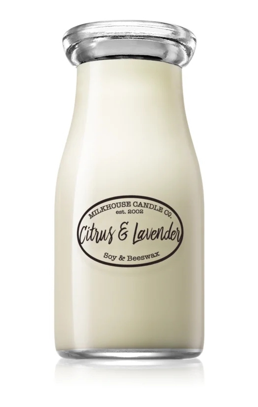 Milkhouse Candle Co. Creamery Citrus Lavender ароматизована свічка 227 гр Milkbottle
Milkhouse Candle Co. Creamery Citrus Lavender ароматизована свічка 227 гр Milkbottle