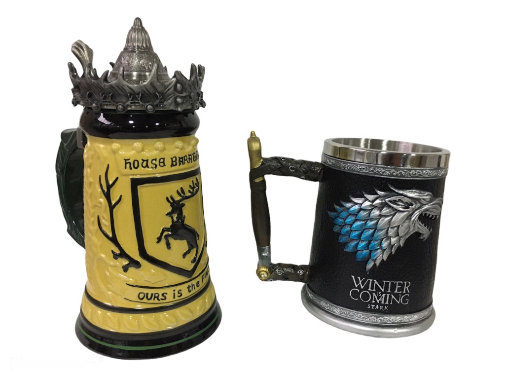 Подарочный набор Готика Кружка Game Of Thrones House Герб Баратеонов Игра Престолов и Winter Is Coming Stark 650/600 мл
Подарочный набор Готика Кружка Game Of Thrones House Герб Баратеонов Игра Престолов и Winter Is Coming Stark 650/600 мл