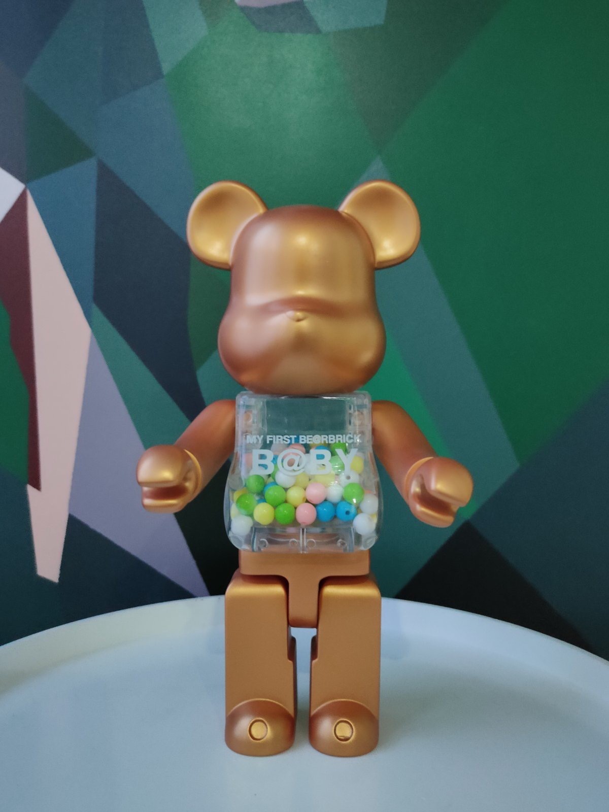 Дизайнерская игровая фигура Беабрик Bearbrick My first b@by Pearl Orange 400% 28 см (105)
Дизайнерская игровая фигура Беабрик Bearbrick My first b@by Pearl Orange 400% 28 см (105)