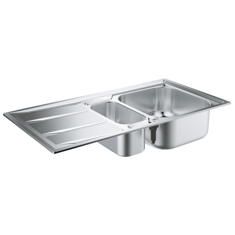 Кухонная мойка стальная нержавейка Grohe Sink K400 сифон в комплекте с шумоизоляцией 31567SD0
Кухонная мойка стальная нержавейка Grohe Sink K400 сифон в комплекте с шумоизоляцией 31567SD0