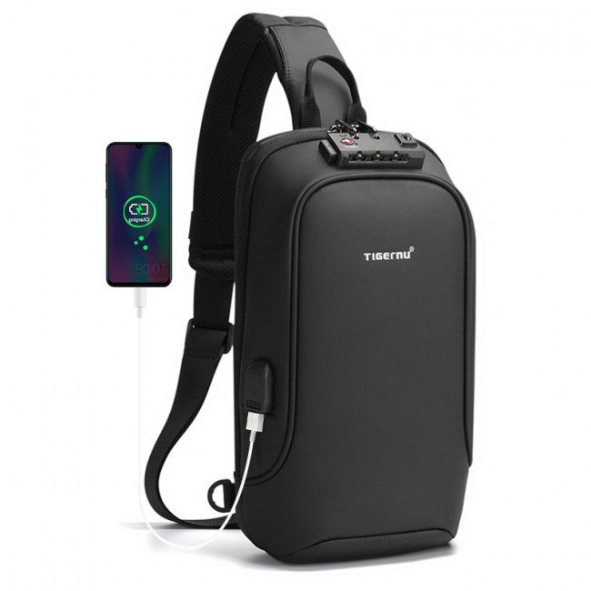 Рюкзак на одно плечо Tigernu T-S8102 (черный) с антивандальной защитой, влагостойкий
Рюкзак на одно плечо Tigernu T-S8102 (черный) с антивандальной защитой, влагостойкий
