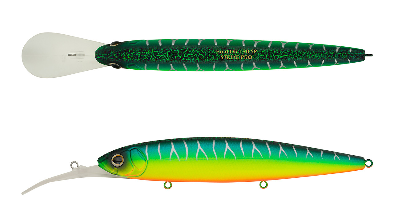 Воблер Минноу Strike Pro Bold Deep Diver 130SP, 130 мм, 24,5 гр, Загл. 2,5-5 (EG-191L#A223S-RP) (126141)
Воблер Минноу Strike Pro Bold Deep Diver 130SP, 130 мм, 24,5 гр, Загл. 2,5-5 (EG-191L#A223S-RP) (126141)