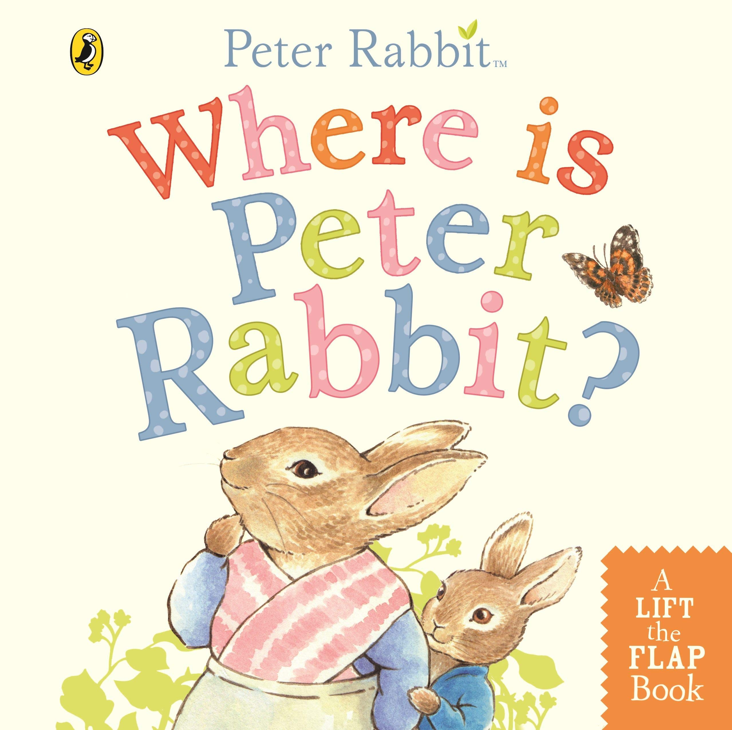 Книга на английском языке Where is Peter Rabbit: Lift-the-Flap Book (Board book) от автора Beatrix Potter и издательства Penguin Books из Великобритании
Книга на английском языке Where is Peter Rabbit: Lift-the-Flap Book (Board book) от автора Beatrix Potter и издательства Penguin Books из Великобритании
