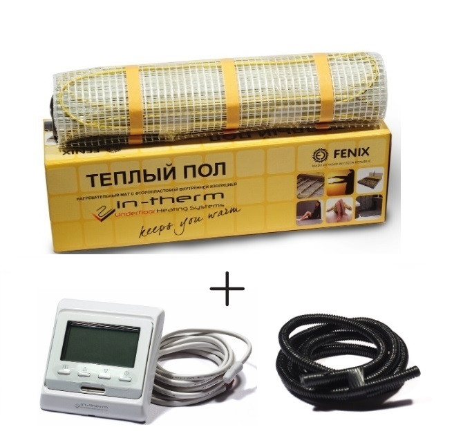 Комплект нагревательный мат In-Therm 200 Вт/м² + программируемый терморегулятор E51 1.7
Комплект нагревательный мат In-Therm 200 Вт/м² + программируемый терморегулятор E51 1.7