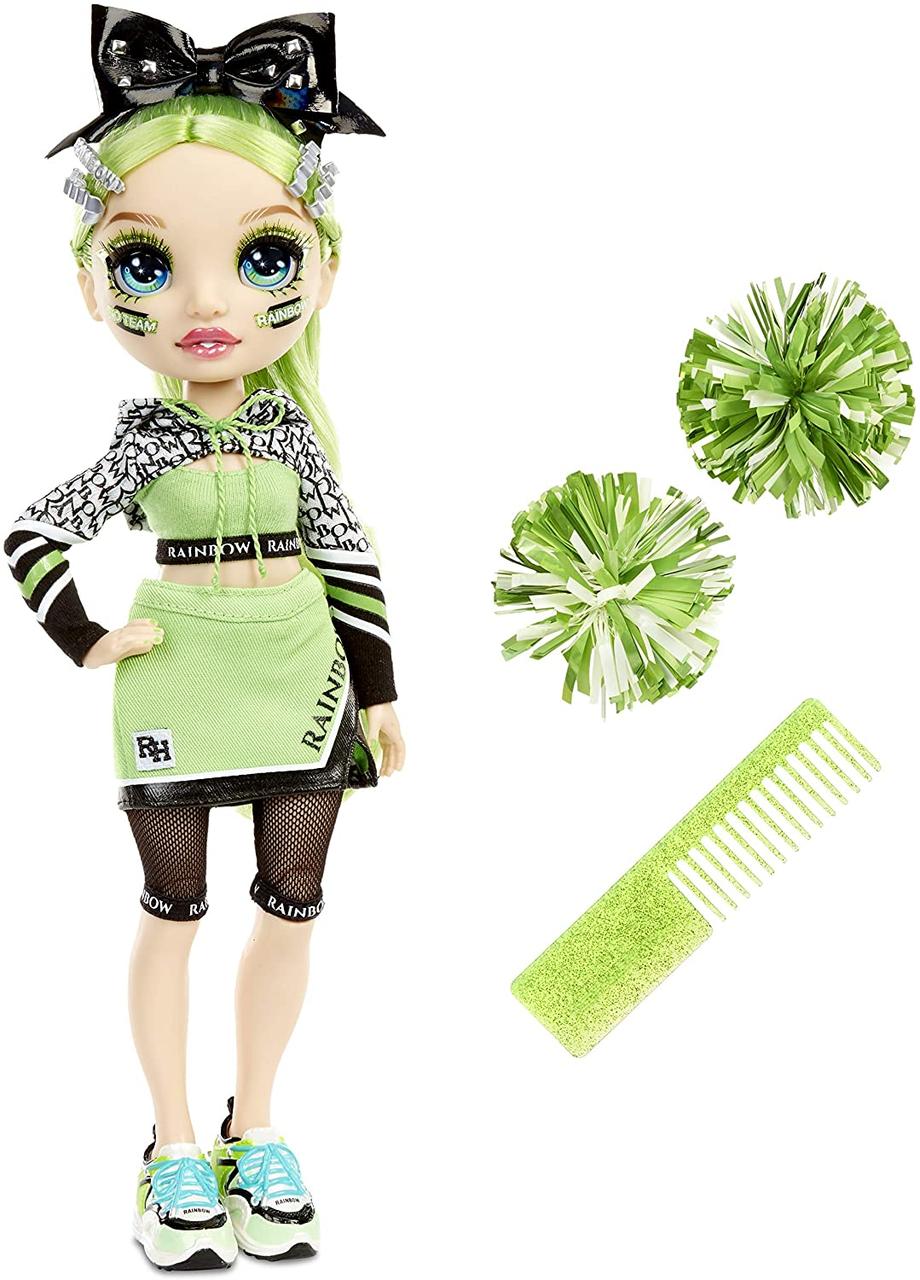 Кукла Рейнбоу Хай Джейд Хантер Чирлидер Rainbow High Cheer Jade Hunter – Green Cheerleader Fashion Doll
Кукла Рейнбоу Хай Джейд Хантер Чирлидер Rainbow High Cheer Jade Hunter – Green Cheerleader Fashion Doll
