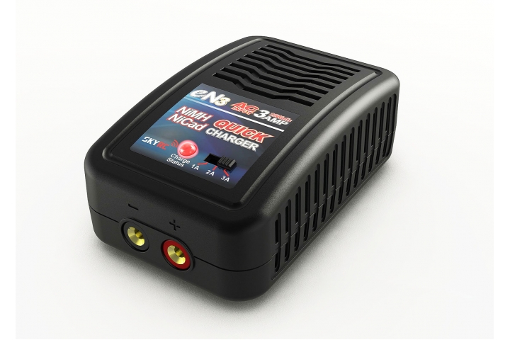 Зарядное устройство SkyRC eN3 3A/20W с/БП для NiMH аккумуляторов (SK-100070)
Зарядное устройство SkyRC eN3 3A/20W с/БП для NiMH аккумуляторов (SK-100070)