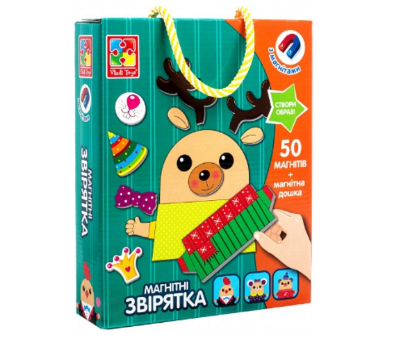 Магнитная игра "Звірятка", в коробке 18*5*22см, Украина, ТМ Влади Тойс (VT3702-16)
Магнитная игра "Звірятка", в коробке 18*5*22см, Украина, ТМ Влади Тойс (VT3702-16)