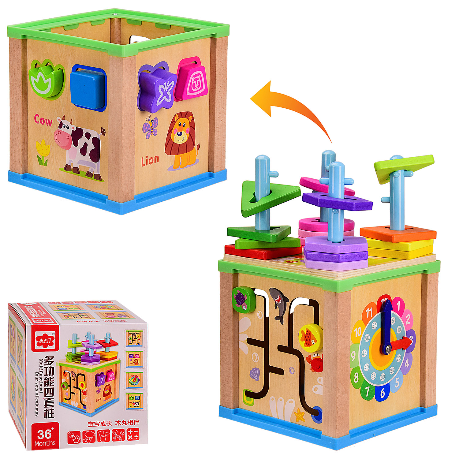 Деревянная игрушка куб, 18*18*30см, сортер, пирамидки, в коробке 18,5*18,5*20см (J208)
Деревянная игрушка куб, 18*18*30см, сортер, пирамидки, в коробке 18,5*18,5*20см (J208)