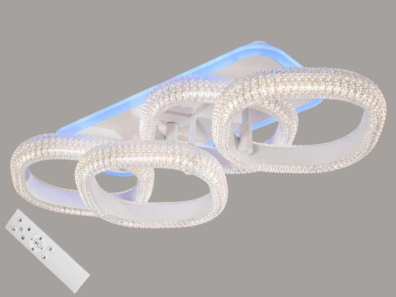 Люстра Потолочная LED-люстра с диммером и подсветкой, 85W MX66002/4S WH LED (LI10351)
Люстра Потолочная LED-люстра с диммером и подсветкой, 85W MX66002/4S WH LED (LI10351)