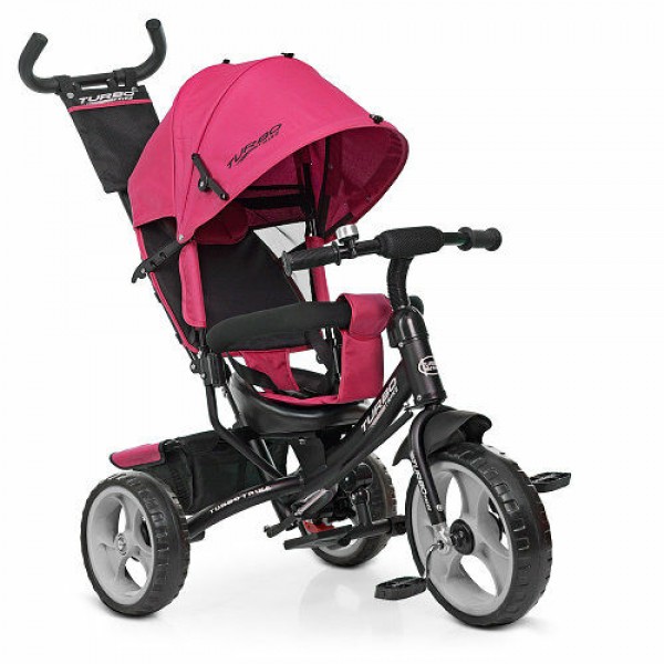 Детский трехколесный велосипед Turbo Trike M 3113-6 колеса пена Родительская ручка Розовый
Детский трехколесный велосипед Turbo Trike M 3113-6 колеса пена Родительская ручка Розовый
