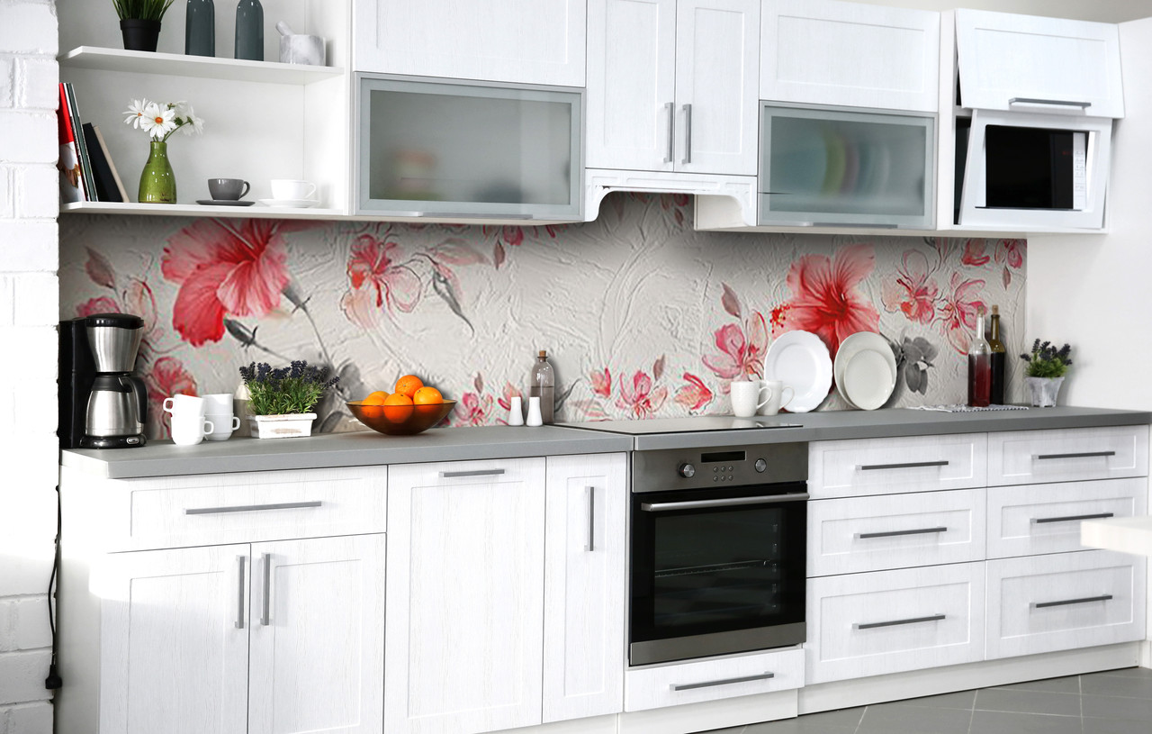 Скинали на кухню Zatarga «Чистые помыслы гибискуса» 650х2500 мм виниловая 3Д наклейка кухонный фартук
Скинали на кухню Zatarga «Чистые помыслы гибискуса» 650х2500 мм виниловая 3Д наклейка кухонный фартук