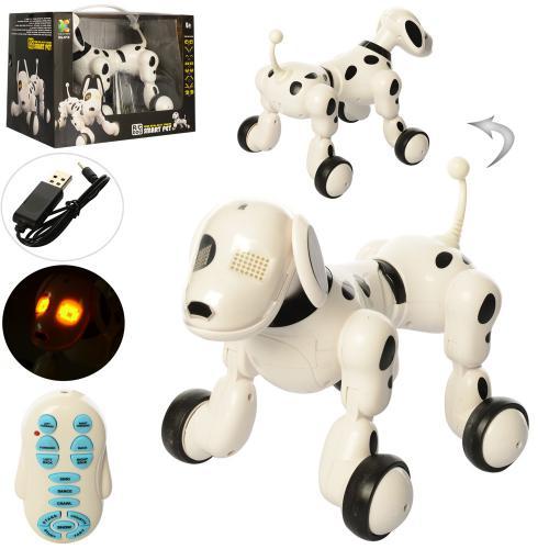 Игрушечная интерактивная собака HappyCow 619 на радиоуправлении, 23 см, на аккумуляторе, в коробке
Игрушечная интерактивная собака HappyCow 619 на радиоуправлении, 23 см, на аккумуляторе, в коробке