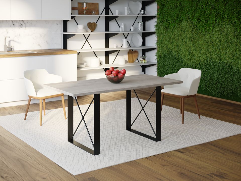 Обеденный стол Skandi Wood SW096 Спрингфилд 180 х 80 х 75 см МДФ+Шпон Дуб Серый
Обеденный стол Skandi Wood SW096 Спрингфилд 180 х 80 х 75 см МДФ+Шпон Дуб Серый