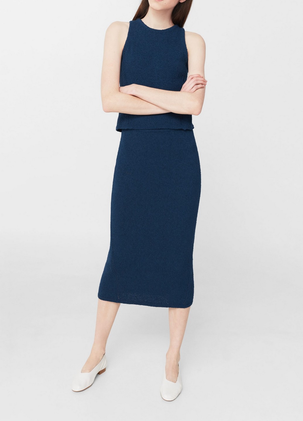 Юбка Mango M Синий 83069001_01
Юбка Mango M Синий 83069001_01