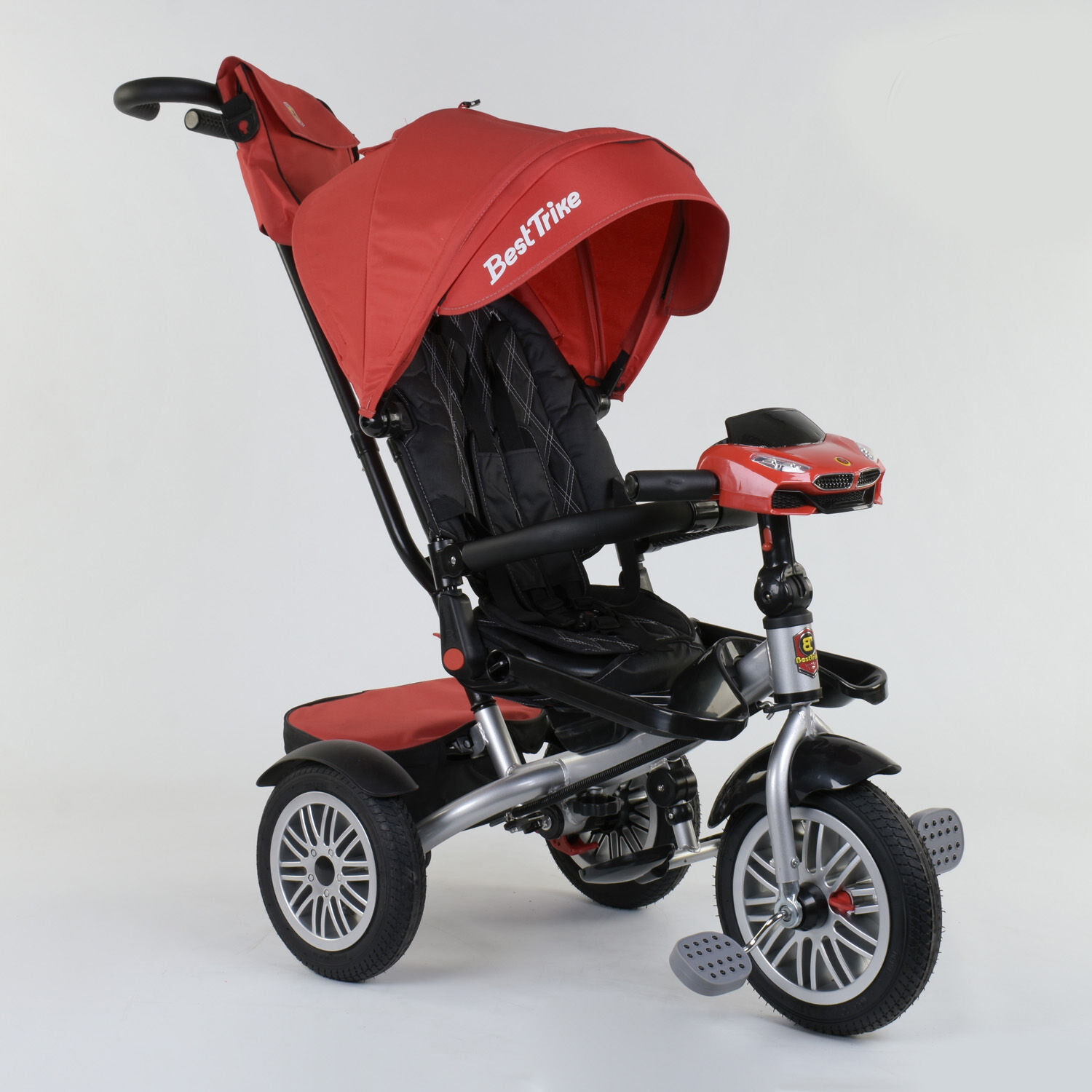 Велосипед трехколесный Best Trike велосипед-коляска с родительской ручкой поворотное сиденье 9288 В - 3696
Велосипед трехколесный Best Trike велосипед-коляска с родительской ручкой поворотное сиденье 9288 В - 3696